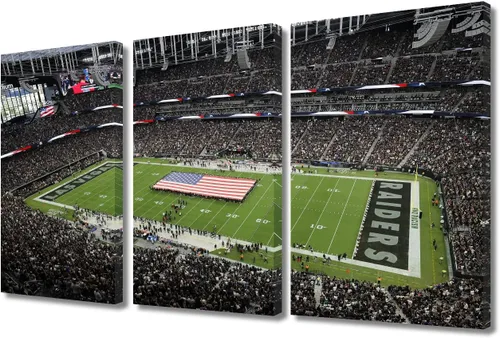 Vista 97 de Lincoln - Lienzo decorativo para pared, diseño de campo financiero de Filadelfia, paisaje de estadio de fútbol de Filadelfia, decoración de pared