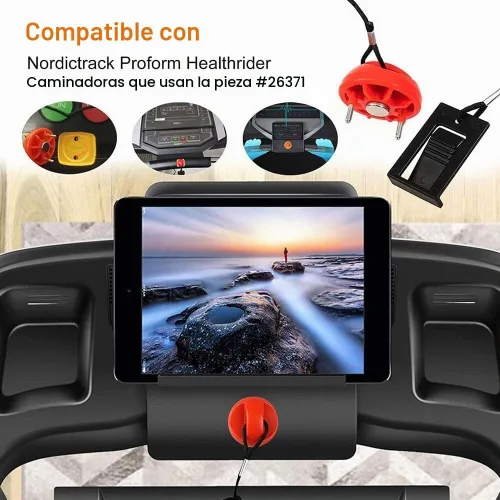 Vista 4 de Imán universal de repuesto para cinta de correr compatible con Nordic Track, Pro Form, Icon, Image, Weslo, Reebok, Epic, Golds Gym, Freemotion