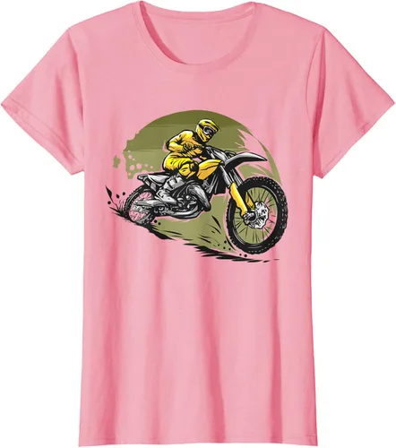 Vista 16 de Camiseta de motocross Supermotard Enduro, Negro, S