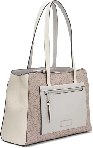 Vista 5 de Calvin Klein Bolso tote Hadley para mujer 2 en 1, piel vegana, 5 bolsillos