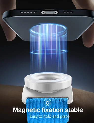 Vista 4 de Soporte de teléfono para correr para iPhone [giratorio de 360° y anticaída mejorado] Soporte magnético para teléfono celular, brazalete compatible
