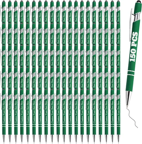 Vista 36 de Bolígrafos personalizados a granel 10 con nombre, grabados con punta de lápiz, bolígrafos de bola personalizados de escritura suave, regalos
