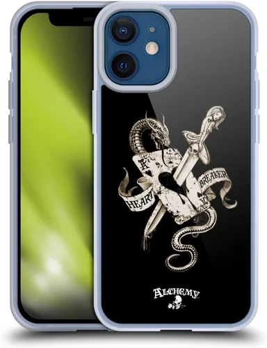 Vista 49 de Head Case Designs Funda de gel con licencia oficial de Alchemy Gothic 13 Dagger Illustration [protección de grado militar] compatible con Apple