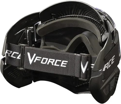 Vista 4 de G.I. Sports VForce Armor Field - Máscara de gafas de paintball 44; color negro