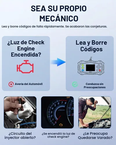 Vista 4 de Herramienta de diagnóstico del escáner ZEXMTE OBD2, adecuada para vehículos de 12 V