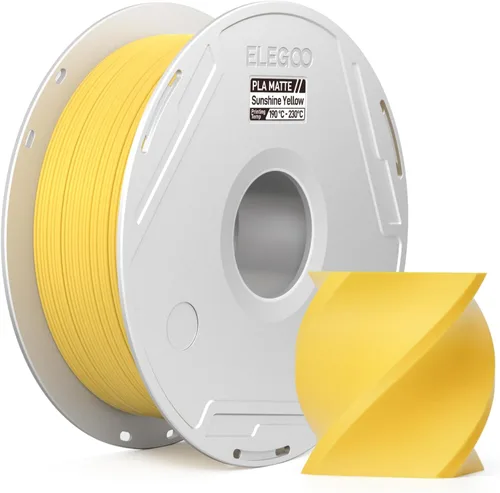 Vista 23 de ELEGOO Filamento de ácido poliláctico (PLA) mate 1.75mm Beige 1KG, filamento de impresora 3D de alta precisión, carrete de 1kg (2.2lbs) Compatible