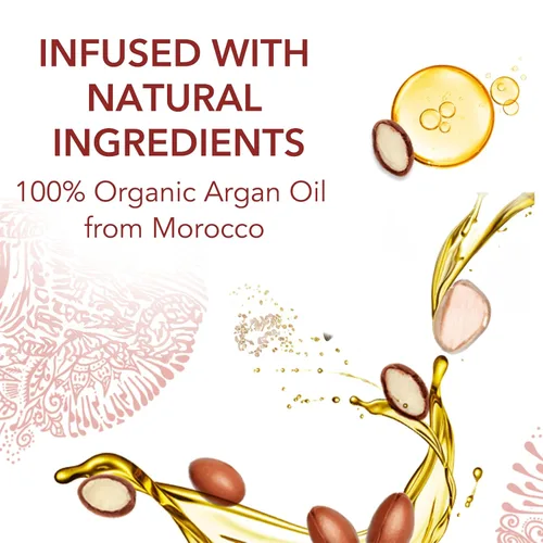 Vista 4 de Creme of Nature, Tratamiento de aceite de argán, ayuda a reparar el cabello seco dañado, evita la rotura, antiencrespamiento, 3 onzas líquidas