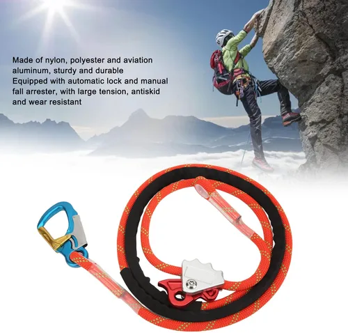 Vista 5 de Fydun Cordón de escalada, posicionamiento de otoño flip line árbol cuerda de escalada ajustable para alta altitud Ope ion