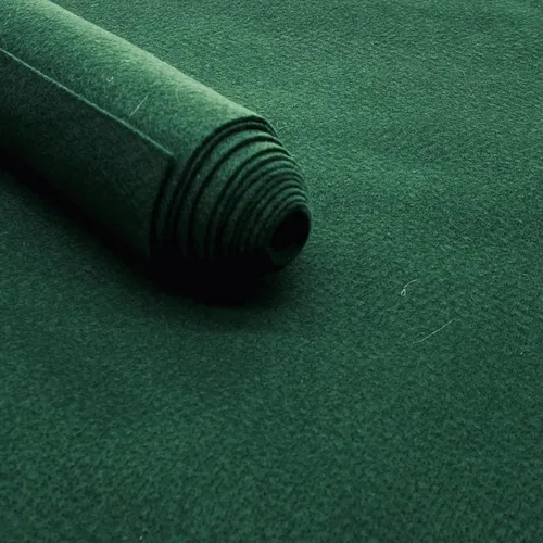 Vista 2 de Tela de fieltro acrílico, color verde manzana, 1 yarda, 72 pulgadas de ancho por 36 pulgadas de largo, fieltro artesanal