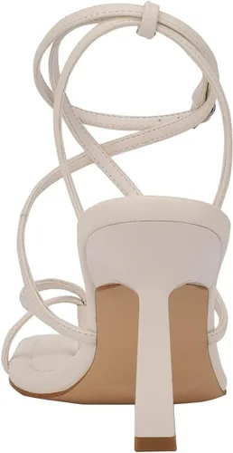 Vista 3 de GUESS Tacones tipo tanga de piel sintética Leeba para mujer, Blanco