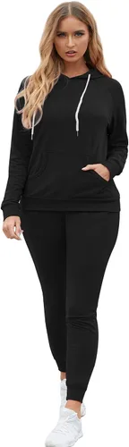Vista 2 de Fixmatti Sudadera con capucha y bolsillos para mujer