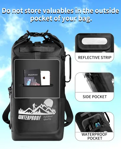Vista 4 de Mochila Bolsa Seca IDRYBAG