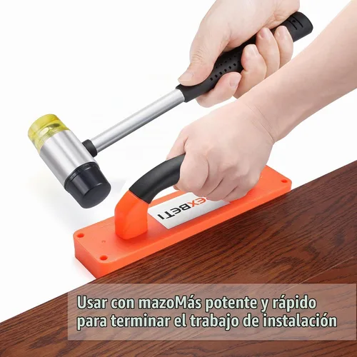 Vista 3 de REXBETI Equipo de instalación de pisos de madera laminada, herramientas