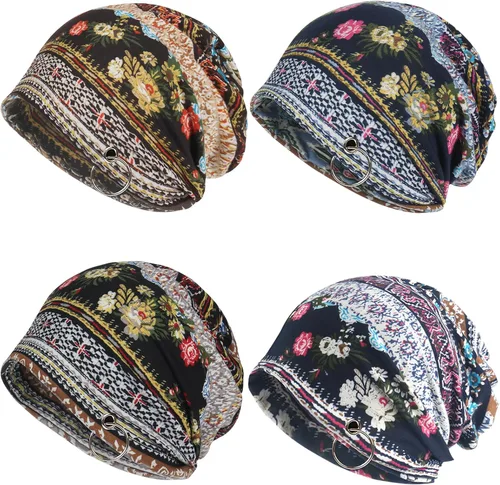 Vista 41 de Jemis Skullies - Gorro tipo beanie informal para otoño