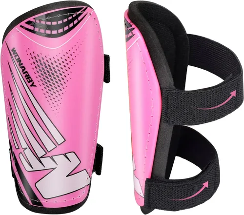 Vista 8 de Shin Guards Soccer Youth Kids - Shin Guard for Boys Girls Teenagers Toddler 2-18 Years Old - Football Shin Pads Protection Equipment with Adjustable