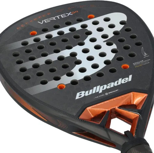 Vista 6 de BULLPADEL Pala de pádel VERTEX 04 2025 Pala Padel profesional en forma de diamante Xtend Carbon 12K y MultiEva Core Curvaktiv & Air Power