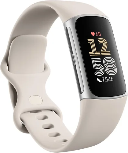 Vista 9 de Fitbit Charge 6 - Rastreador de actividad física con frecuencia cardíaca, GPS, obsidiana