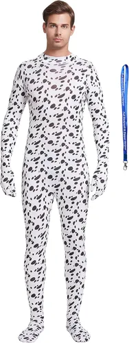 Vista 30 de Overol completo Full Bodysuit con ayudante de cremallera, unisex, para adultos, sin capucha, de Spandex elástico, traje Zentai de cuerpo entero Negro