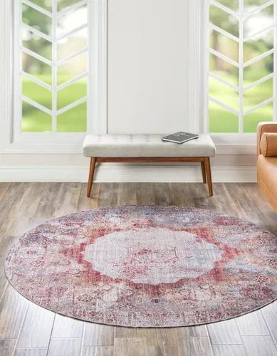 Vista 29 de Unique Loom Yara Collection - Alfombra Nayer (2' x 3' 1" Rectángulo, Gris Marfil)