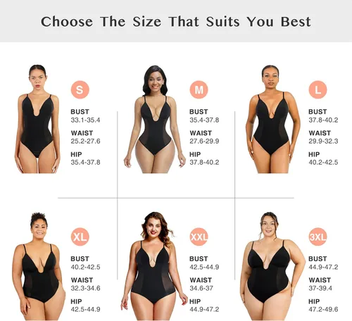 Vista 5 de FeelinGirl Body moldeador de tanga para mujer, control de abdomen, moldeador de cuerpo, fajas colombianas, corsé de entrenamiento de cintura