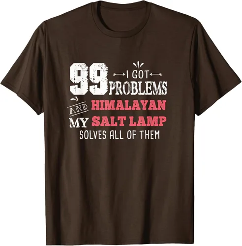 Vista 6 de Camiseta divertida de la lámpara de sal del Himalaya