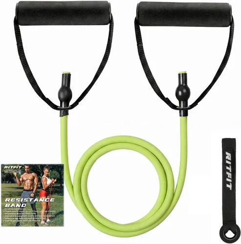 Vista 15 de RitFit Single Resistance Bands with Handles Door Anchor for Home Gym