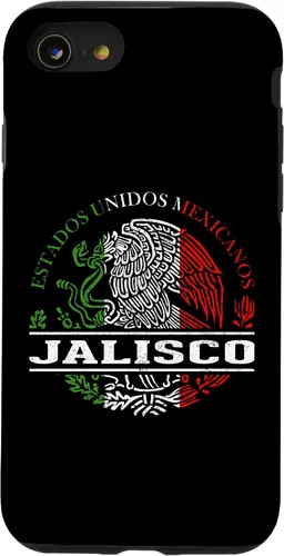 Vista 18 de Funda para iPhone 16 Jalisco Bandera Mexicana Bandera Mexicana