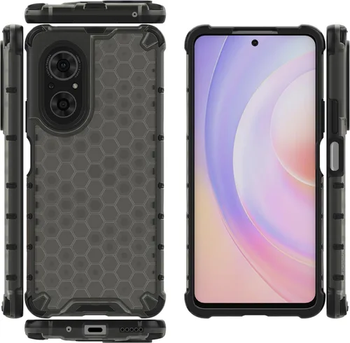 Vista 143 de Funda para Honor Magic3 5G, funda para Honor Magic3 5G Case 2 en 1 Funda para teléfono Negro
