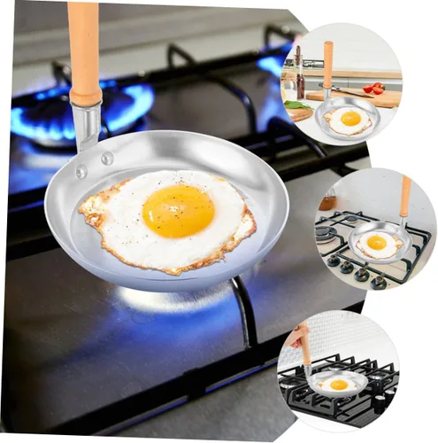 Vista 4 de Tazón japonés para padres - Olla especial creativa con mango vertical, sartén Jaese Cuisine huevo huevo pollo 6.7 in versión Deluxe
