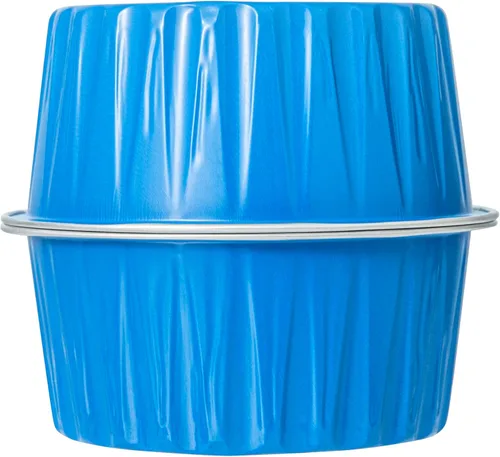 Vista 8 de Restaurantware Ramekins desechables de 4 onzas, 100 vasos desechables redondos de crema brulee, aptos para horno, para magdalenas y magdalenas