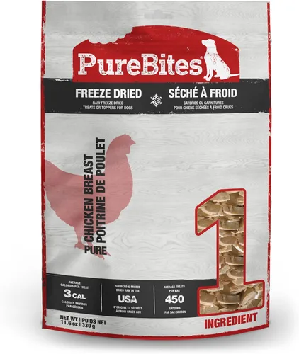 Vista 7 de Purebites Pechuga de Pollo para Perros, 1.4 Oz / 40 G - Tamaño de Entrada
