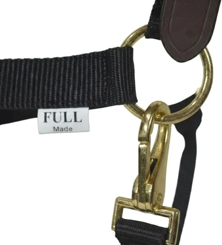 Vista 3 de SIE Cabestros de caballo de nylon Breakaway Negro