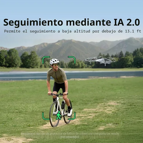 Vista 5 de Potensic ATOM 3 Drones con cámara para adultos 4K 60fps, foto 8K, vuelo de 120 minutos, transmisión de 16 KM, CMOS de 1/1.3 pulgadas, pista AI 2.0