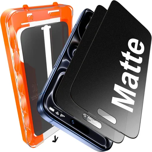 Vista 14 de UniqueMe Protector de pantalla de privacidad de 360° para iPhone 17 Pro 360°-negro