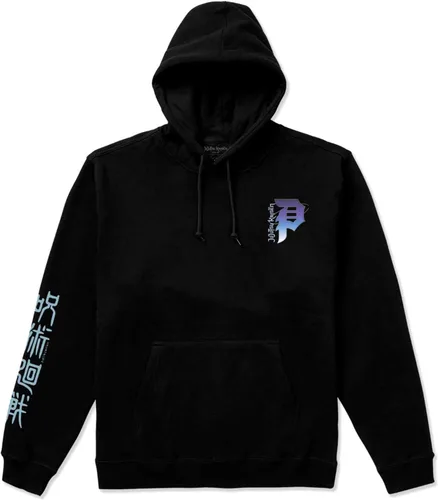 Vista 2 de Primitive Skateboarding X Jujutsu Kaisen Nobara - Sudadera con capucha de manga larga para hombre