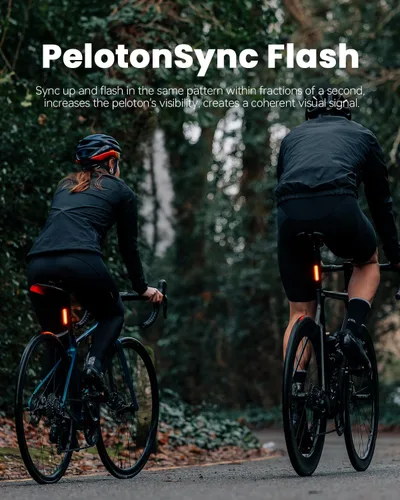 Vista 3 de Magicshine Luz trasera para bicicleta SEEMEE 50 V2.0 USB C recargable, 50 lúmenes, IPX6 impermeable, seguridad de ciclismo FTR