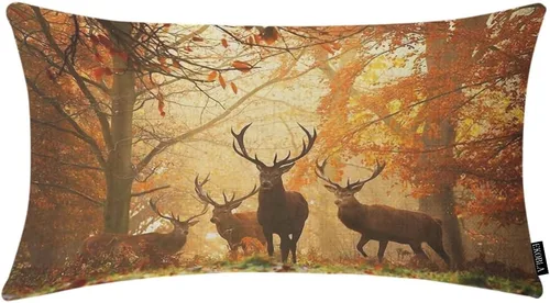 Vista 16 de EKOBLA Funda de almohada de 12x20 pulgadas Cartel de cine retro con letras para disfrutar de la película noche de cine disfruta del espectáculo