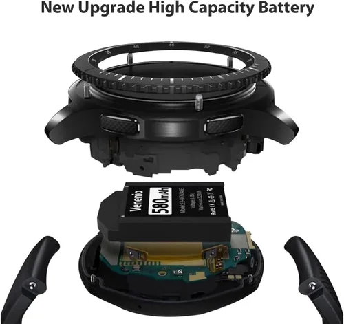 Vista 5 de [580mAh] Batería para Samsung Gear S3 Frontier (SM-R760) y Gear S3 Classic, reemplazo de batería de alta capacidad para SM-R770, BR760, R765