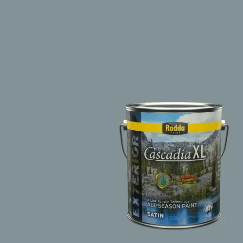 Vista 18 de Rodda Paint CASCADIA XL Pintura e imprimación satinada exterior en uno, cuarto de galón, solo ayer