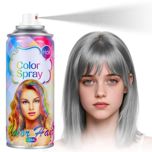 Vista 22 de Spray de color rojo para el cabello temporal para niños, mujeres y hombres