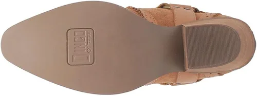 Vista 5 de Dingo Botines de goma para mujer, estilo casual, color marrón