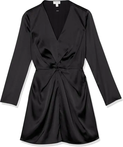 Vista 6 de The Drop Minivestido Tate Twist con cuello en V profundo para mujer