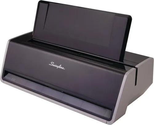 Vista 7 de Swingline, perforadora eléctrica comercial de papel, Platino