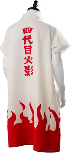 Vista 4 de Disfraz de cosplay japonés con capa de anime para adultos, 3 piezas con diadema y atuendo Accs