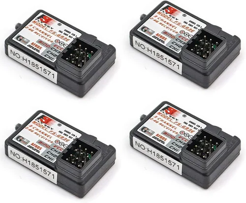 Vista 3 de GoolRC 4 unids Flysky FS-GR3E receptor AFHDS 2.4G 3CH receptor para FS-GT2 FS-GT2B FS-GT3B FS-GT3C FZ-IT4S RC Car Boat