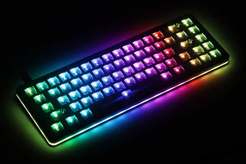 Vista 7 de DROP Teclado mecánico ALT Teclado para juegos de 65% (67 teclas), interruptores de intercambio en caliente, macros programables, retroiluminación