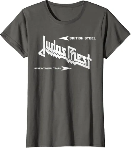 Vista 7 de Judas Priest Camiseta British Steel Negro