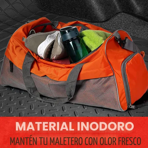 Vista 7 de Motor Trend MotorTrend FlexTough TrunkShield - Alfombrilla de carga para baúl de coche, funda para maletero de SUV, sedán y cupé, protección