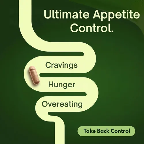 Vista 2 de Supresor natural del apetito para mujeres y hombres – Apoyo a la saciedad no estimulante y fórmula diaria holística. Ayuda a controlar el hambre