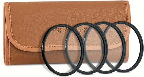 Vista 10 de PROfezzion Kit de filtro de estrella de 2.165 in, 3 piezas de filtro de estrella ajustable para Sony A7 II III IV con lente FE de 1.102-2.756 in